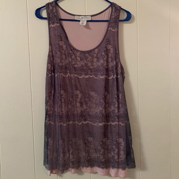 Tops - Purple/pink tank!